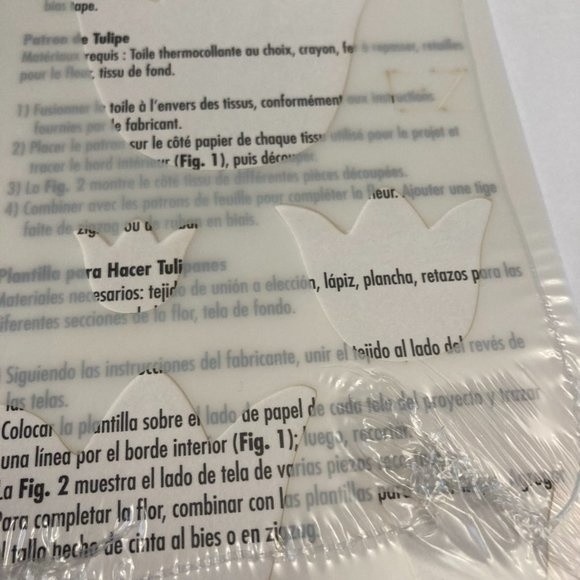 6 Simplicity EZ Quilting Template Stencils Fabric Paper Crafts Scrapbook - Picture 13 of 14